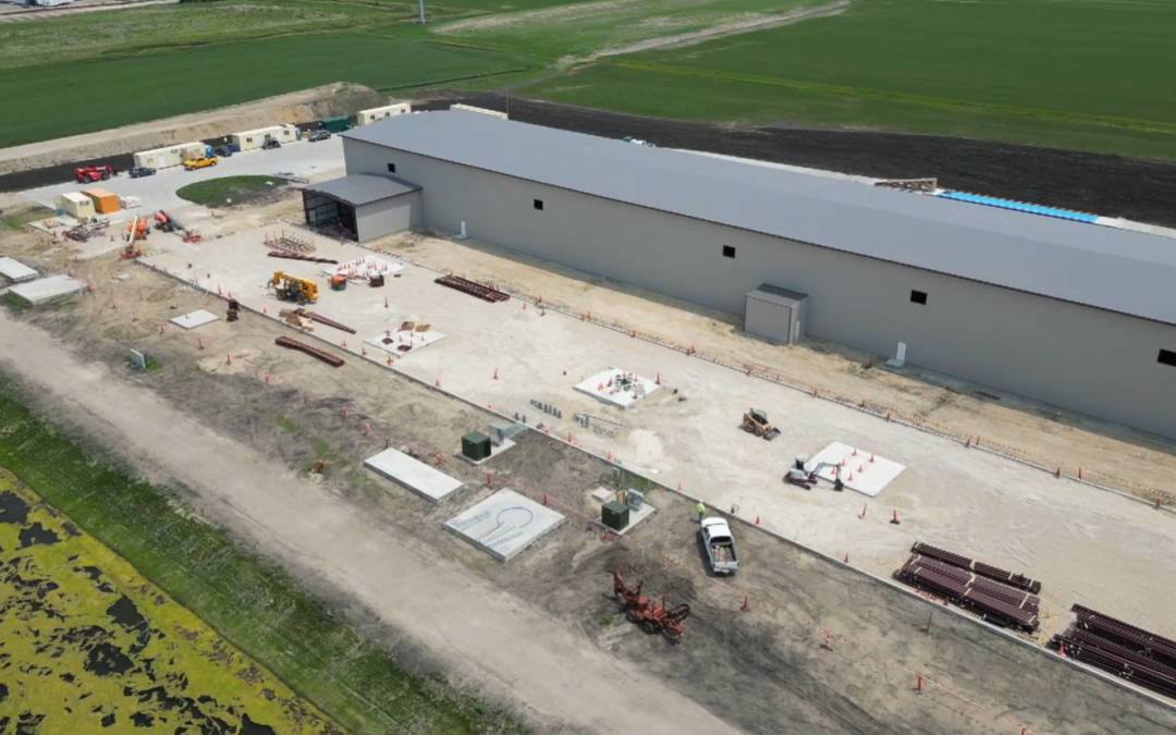 Extreme Weather Steel Building Construction & Repair: REGEN Fiber’s Recycling 80,000 sq ft Facility