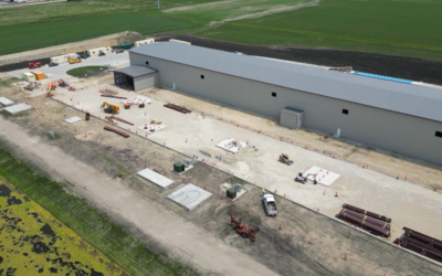 Extreme Weather Steel Building Construction & Repair: REGEN Fiber’s Recycling 80,000 sq ft Facility